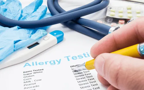 Allergy Test at Herbs Song